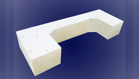 fused cast azs for glass melting furnace