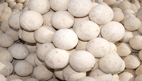 machine made magnesia -alumina-chromium refractory ball