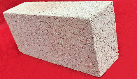 Refractory sound proof insulation bricks for furnace lining