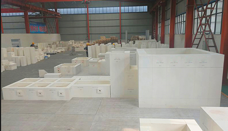 fire resistant azs refractory block