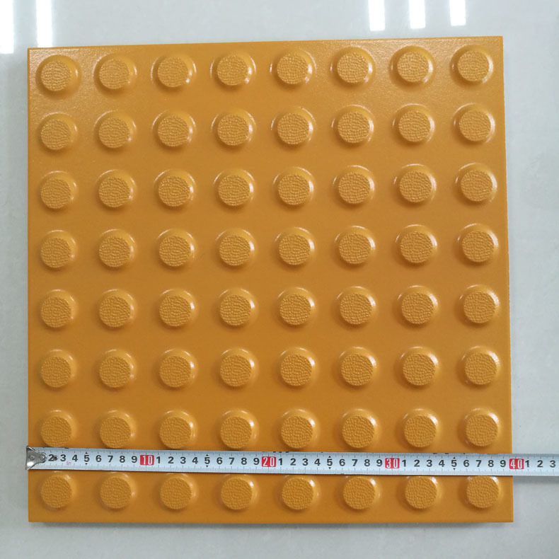400*400*20mm Sidewalk Road used Customized dimension/ color Anti-slip Blind bricks 